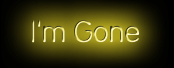 [I'm Gone]